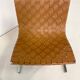 Paire de fauteuils lounge vintage par Ross Littell pour ICF, Cuir Cognac, Italie, 1970s