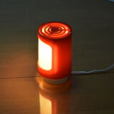 Mid-century Plastic Table Lamp, 1970‘s.