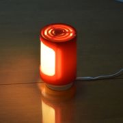 Lampe de table en plastique du milieu du siècle, années 1970.