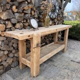 Renovated carpenter's workbench
