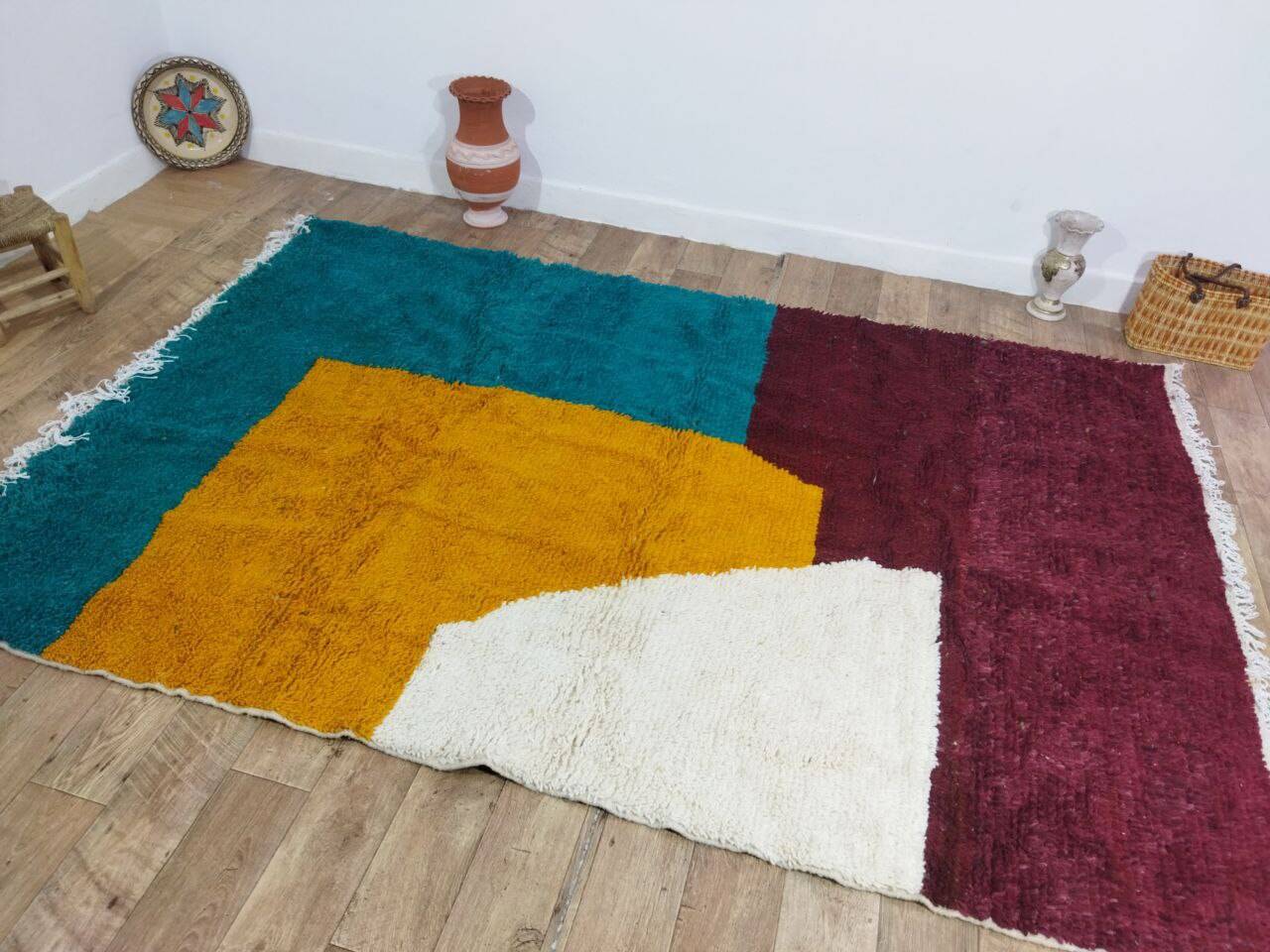 Handmade Moroccan Berber Rug 295 X 197 CM