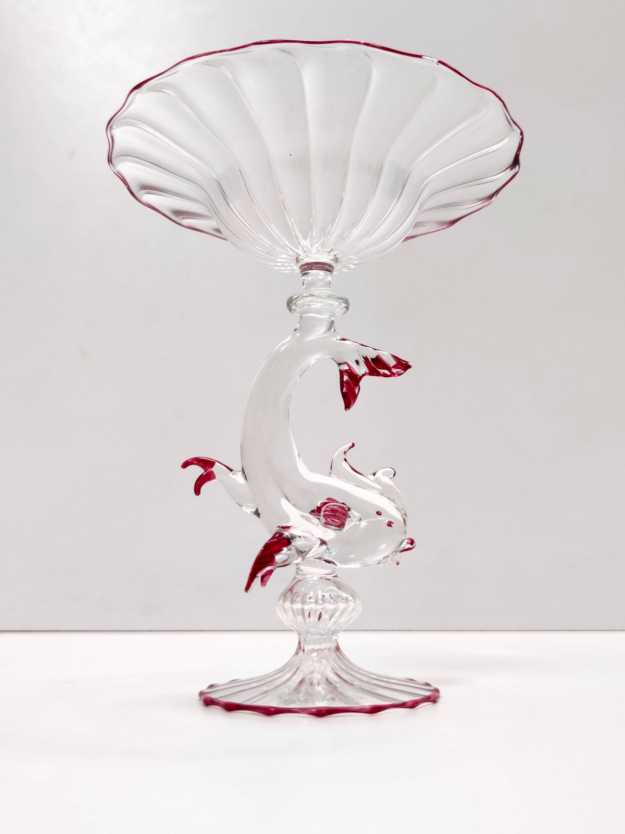 Renaissance style Murano Glass Cake Stand by La Murrina, Italy