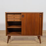 Small vintage teak sideboard, Denmark, 1960