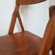 Wooden folding chair 50s