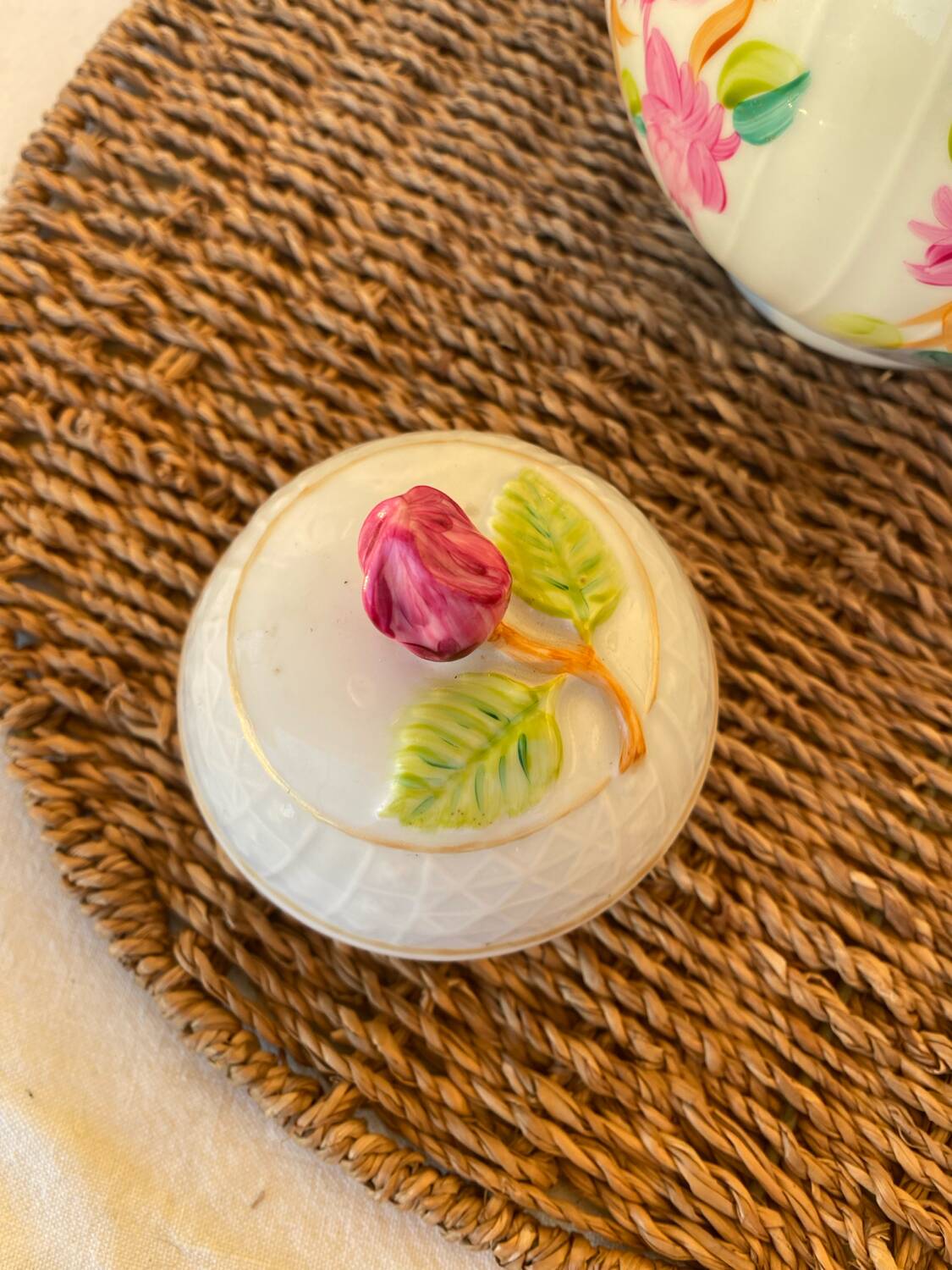 Hand painted Hutschenreuther teapot