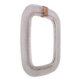 Mid Century Modern Murano Glass Mirror