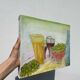 Still life painting on canvas