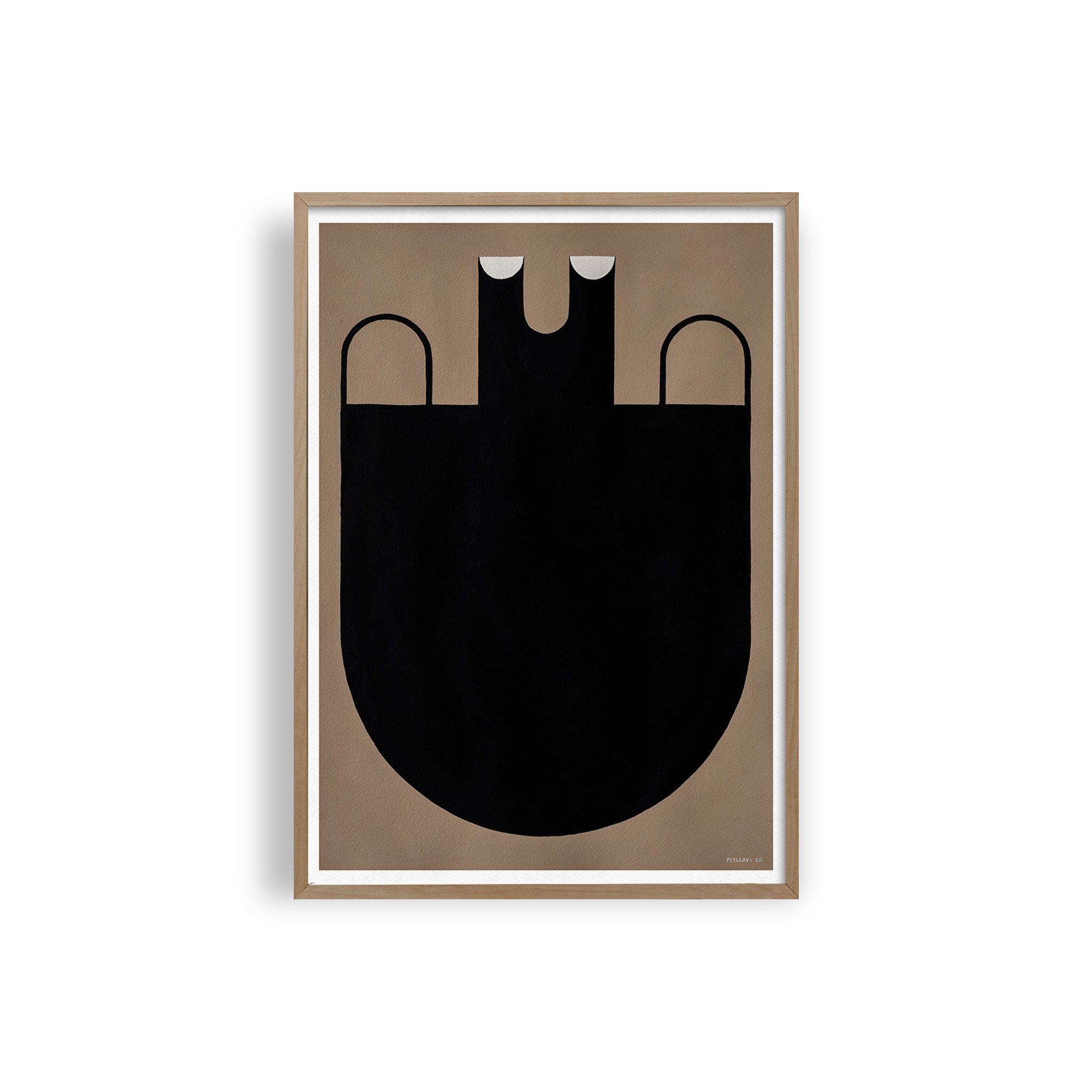 Silhouette of a vase 02