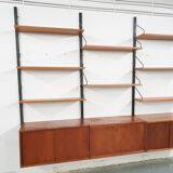 Poul Cadovius for Royal System wall unit in teak, Denmark 1950's