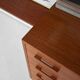 Modular shelving Kai Kristiansen, teak veneer, Danish design 1960s