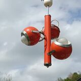 Anonymous eyeball pendant circa 1970