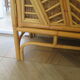 Buffet bas 2 portes -rotin tressé-bambou -cannage