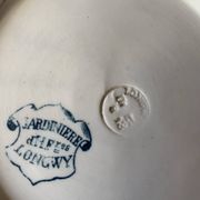 Broc de toilette joufflu Jardinière Longwy 1900s