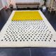 Handmade pure wool rug, size 150/250 cm.