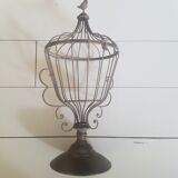 Metal bird cage