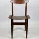 Vintage Polish Dining Chair design M.Chomentowska 1960s