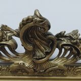 Miroir à fronton de style Louis XV - 113x70cm