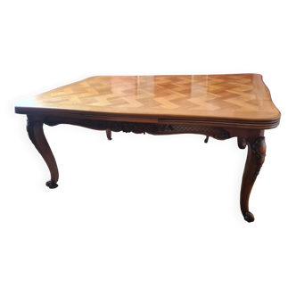 Louis XV marquetry table