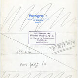 Photo Pierre Parente Silver Print Paris Foire du Trône circa 1960