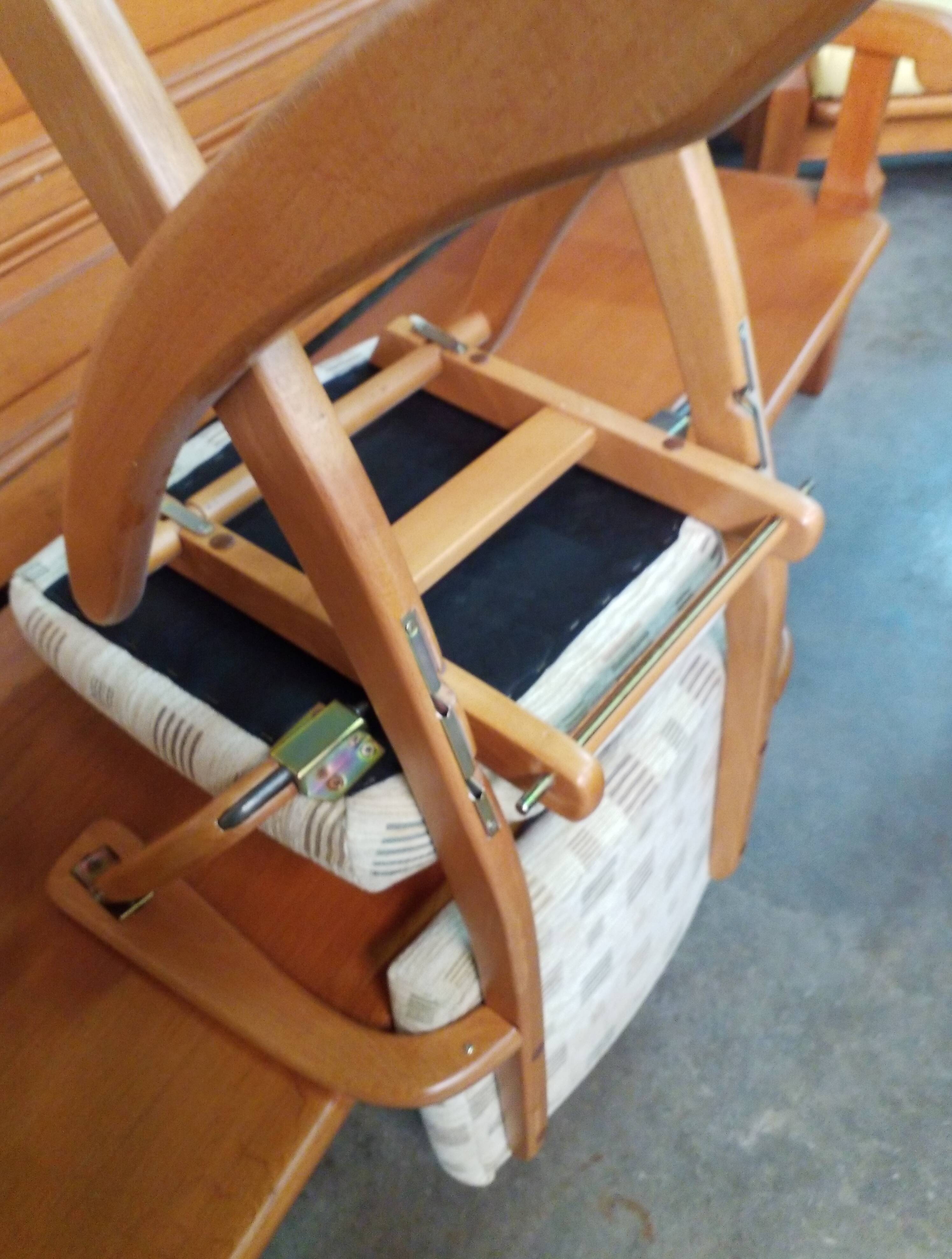 Pair of Scandinavian armchairs