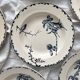 6 “Oxford” ironstone soup plates from Choisy le Roi