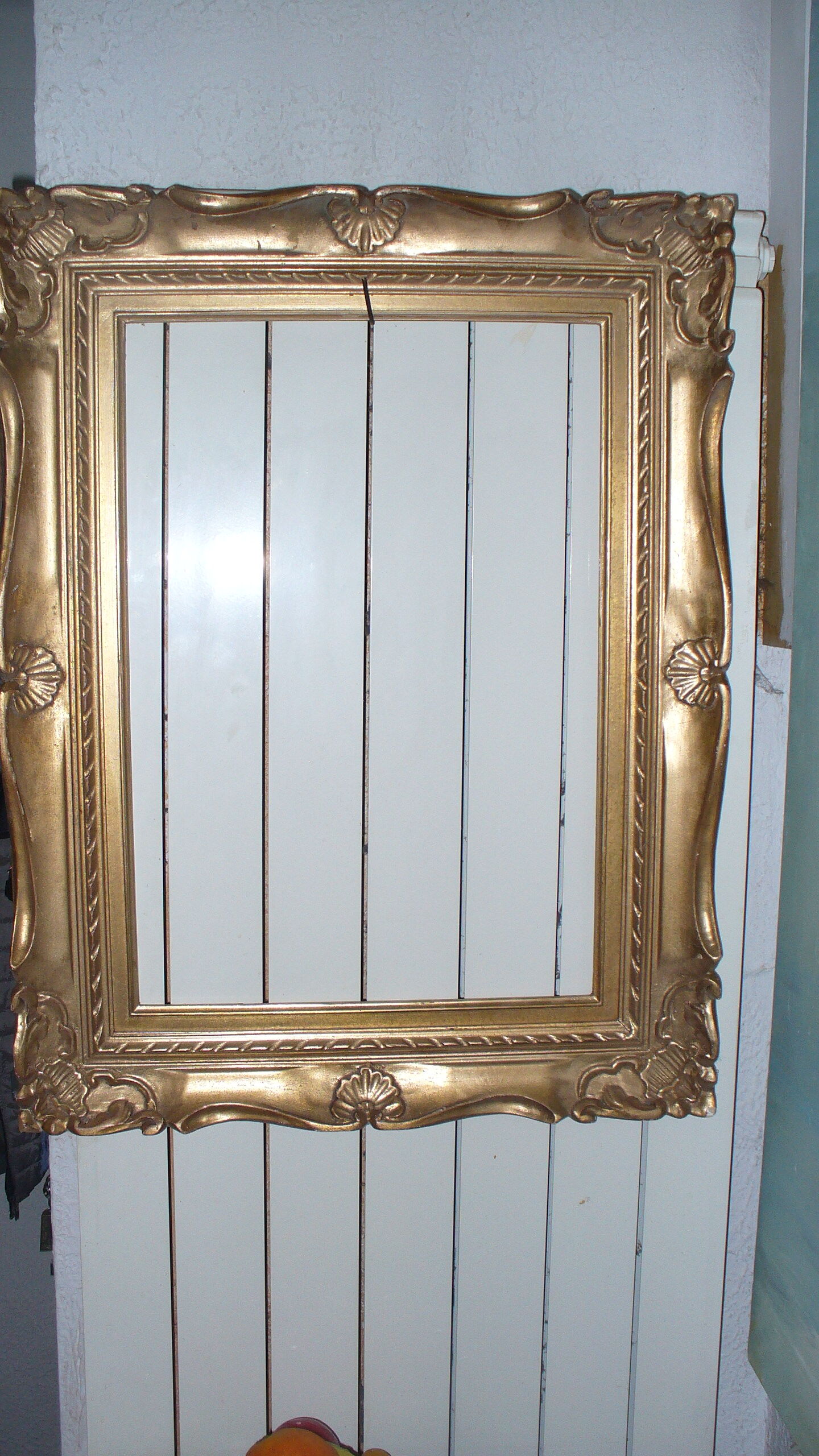 Tableau cadre or glace in gilded wood