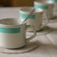 Coffee/tea set of 6 cups and assorted cups - Oxford Model 4979 Brazil