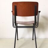 Midcentury inspired industrial armchair