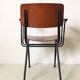 Midcentury inspired industrial armchair