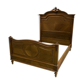 Walnut bed early 20th century