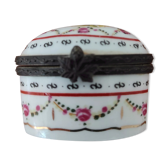 Porcelain box pillbox type