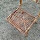 vintage antique rattan armchair