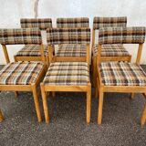 Set of 6 vintage chairs