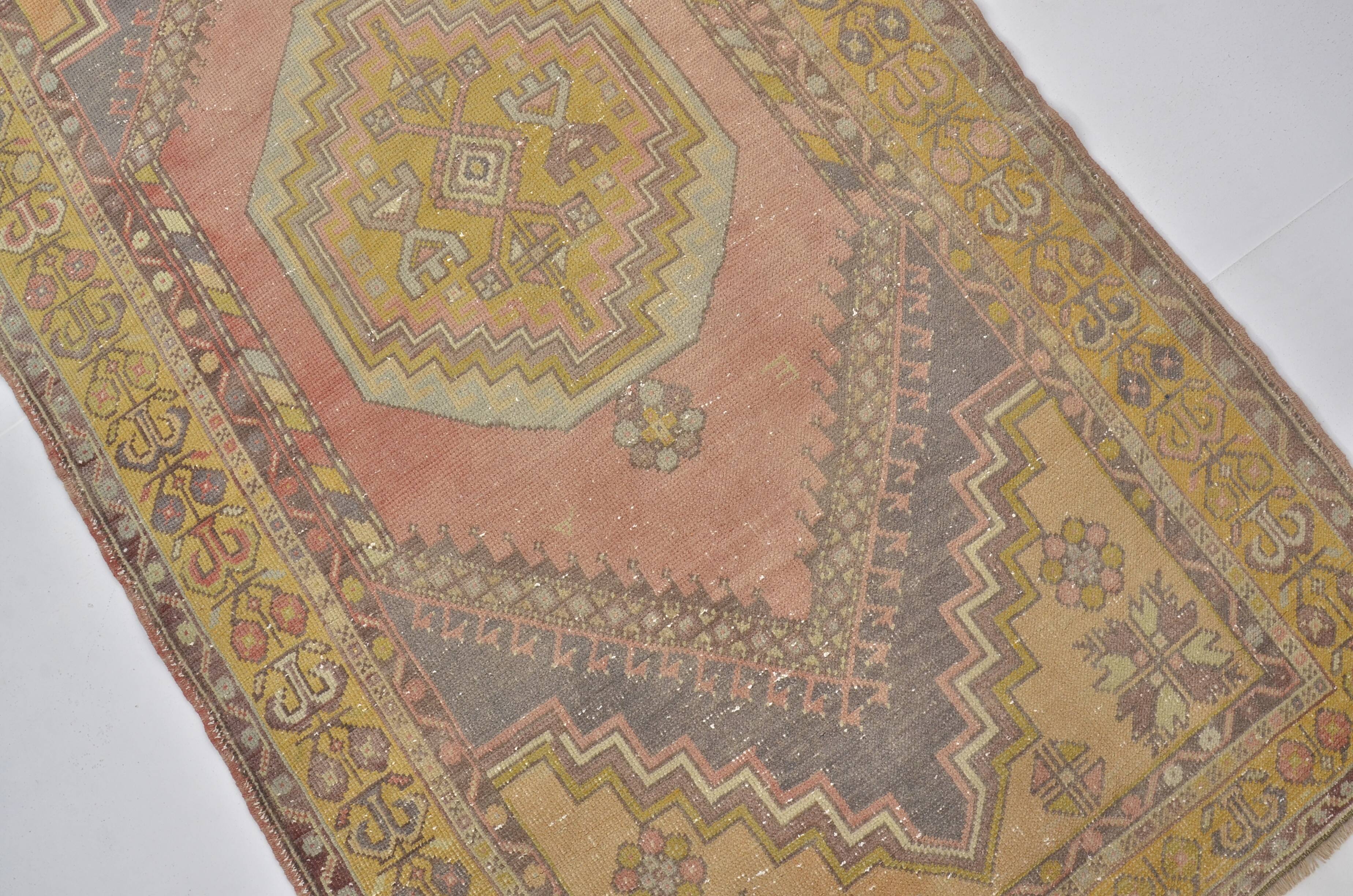 Antique Floral Oushak Carpet sku 2487