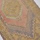 Antique Floral Oushak Carpet sku 2487