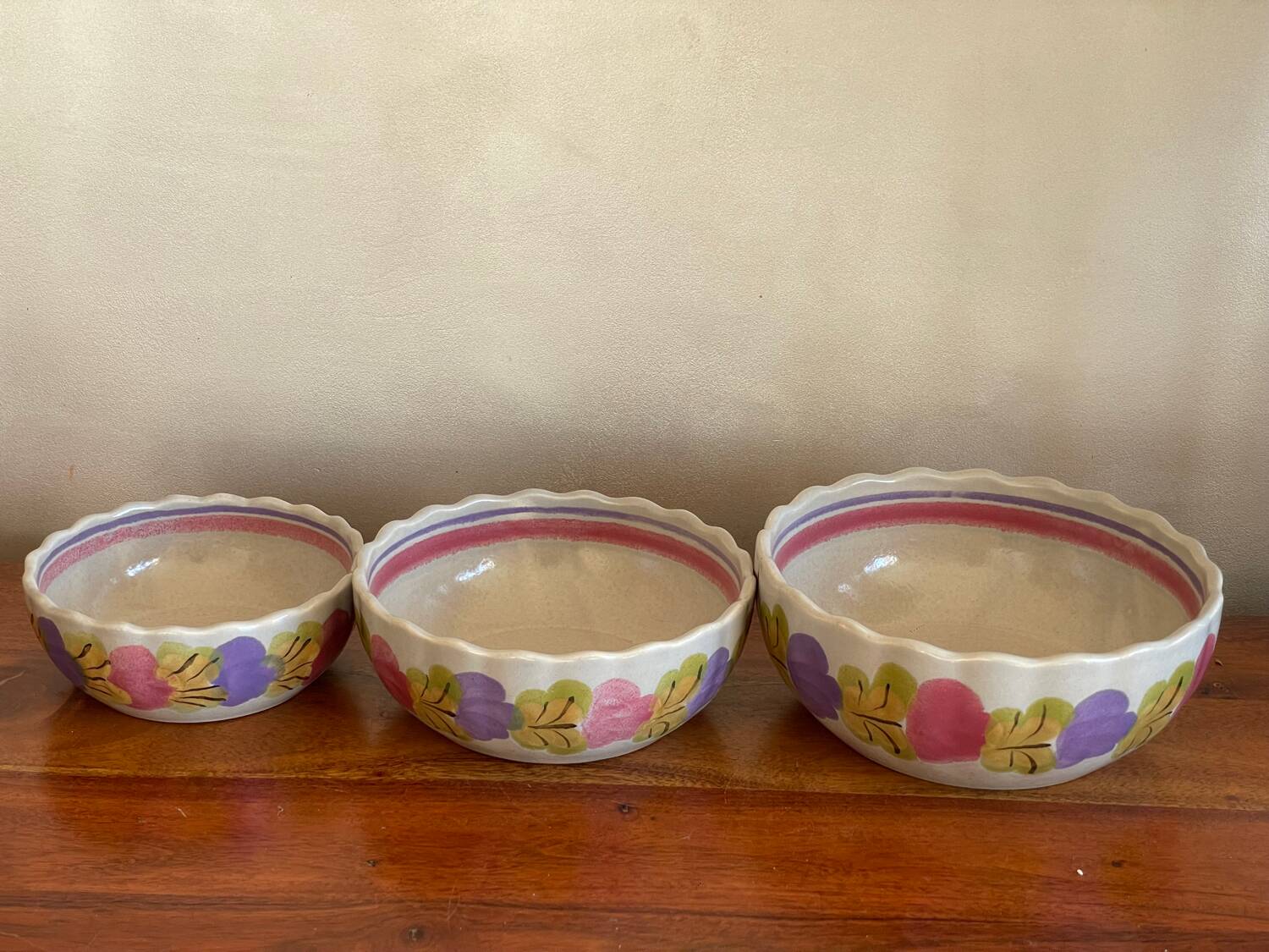 Ninon salad bowl trio Pornic