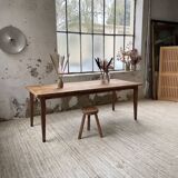 Farmhouse table with spindle legs 2m