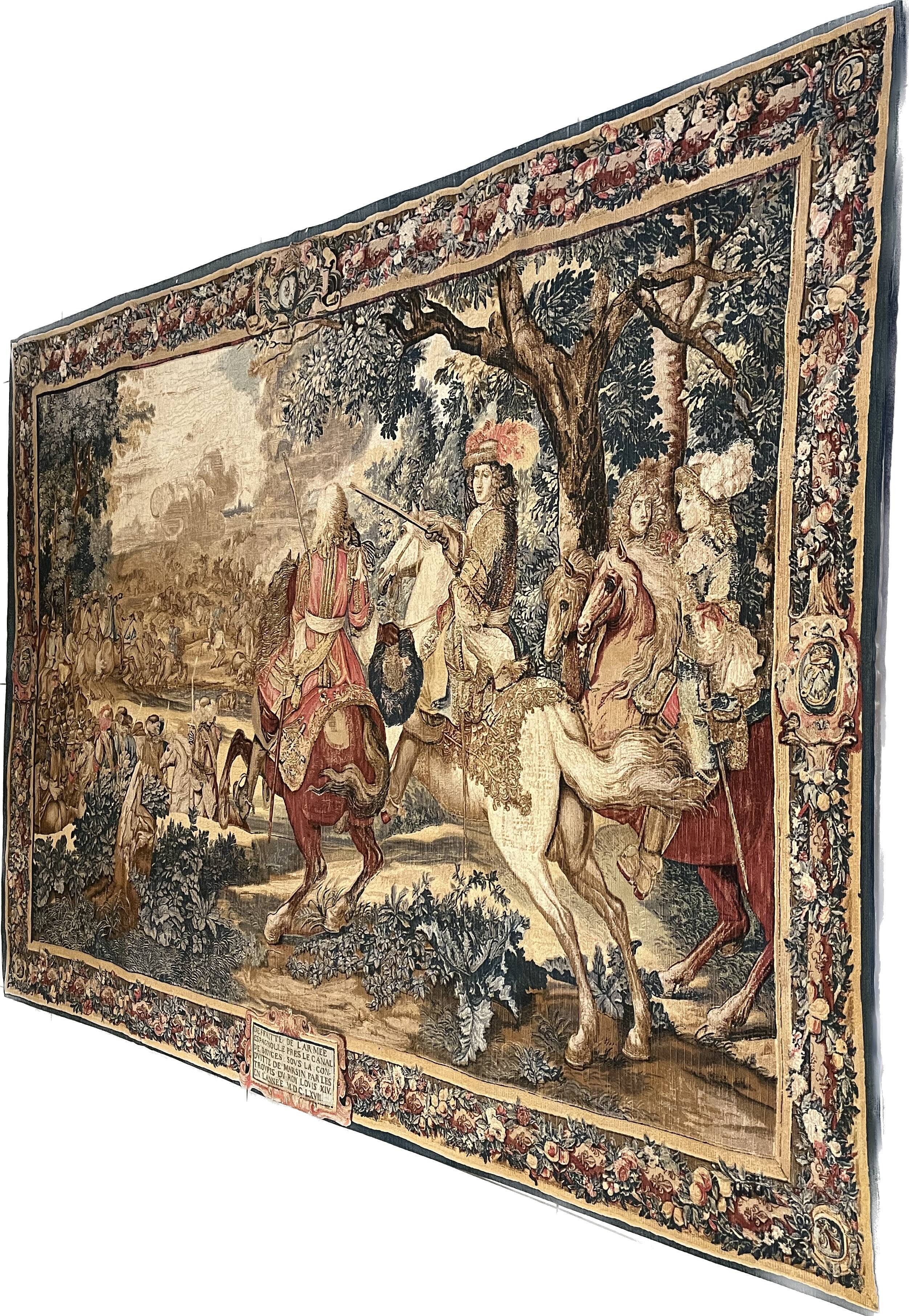 Tapisserie Tenture Murale "L'histoire du Roi"