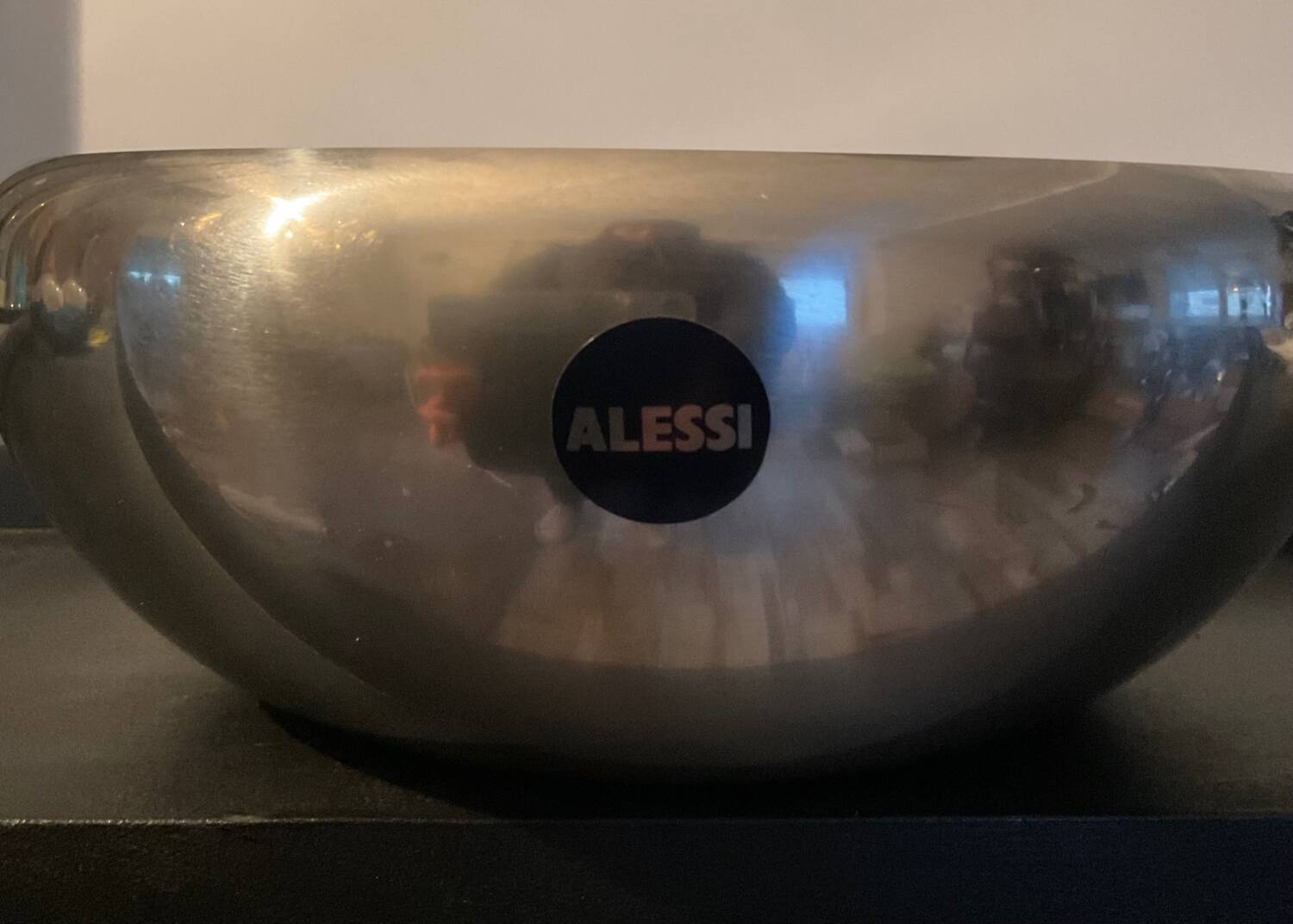 Stainless steel fruit basket Alessi Italy