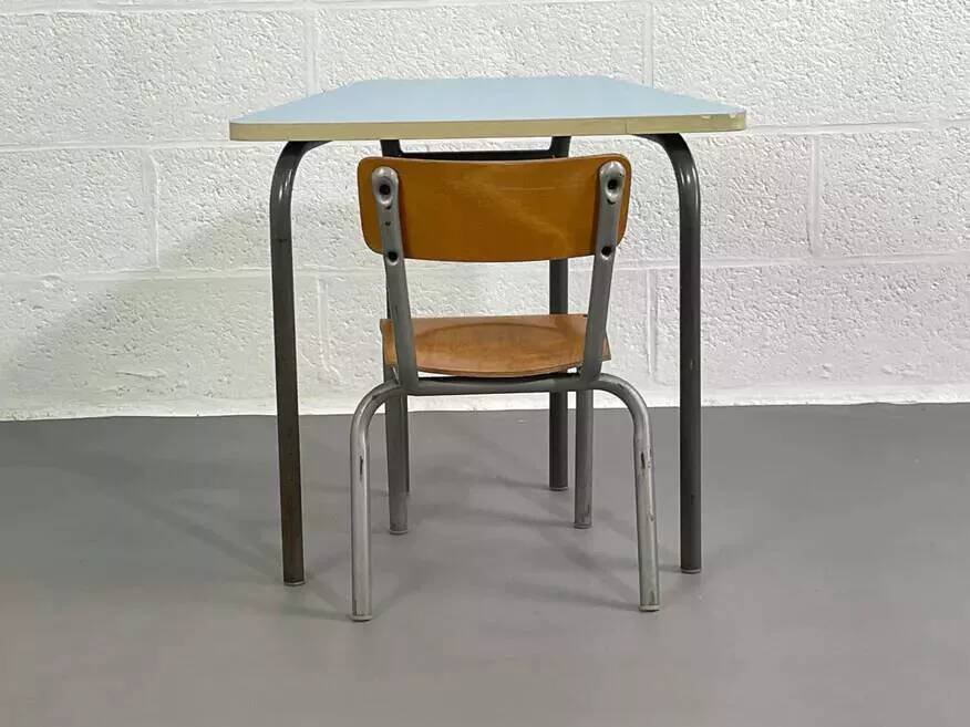 Mullca school desk and chair set