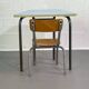 Mullca school desk and chair set