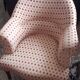 Fauteuil crapaud ancien
