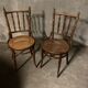 Mundes set of two thonet chairs by david fisher art deco