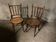 Mundes set of two thonet chairs by david fisher art deco