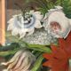 "Bouquet de fleurs" tableau nature morte de style Néo Classique, gouache sur papier, ca 1830