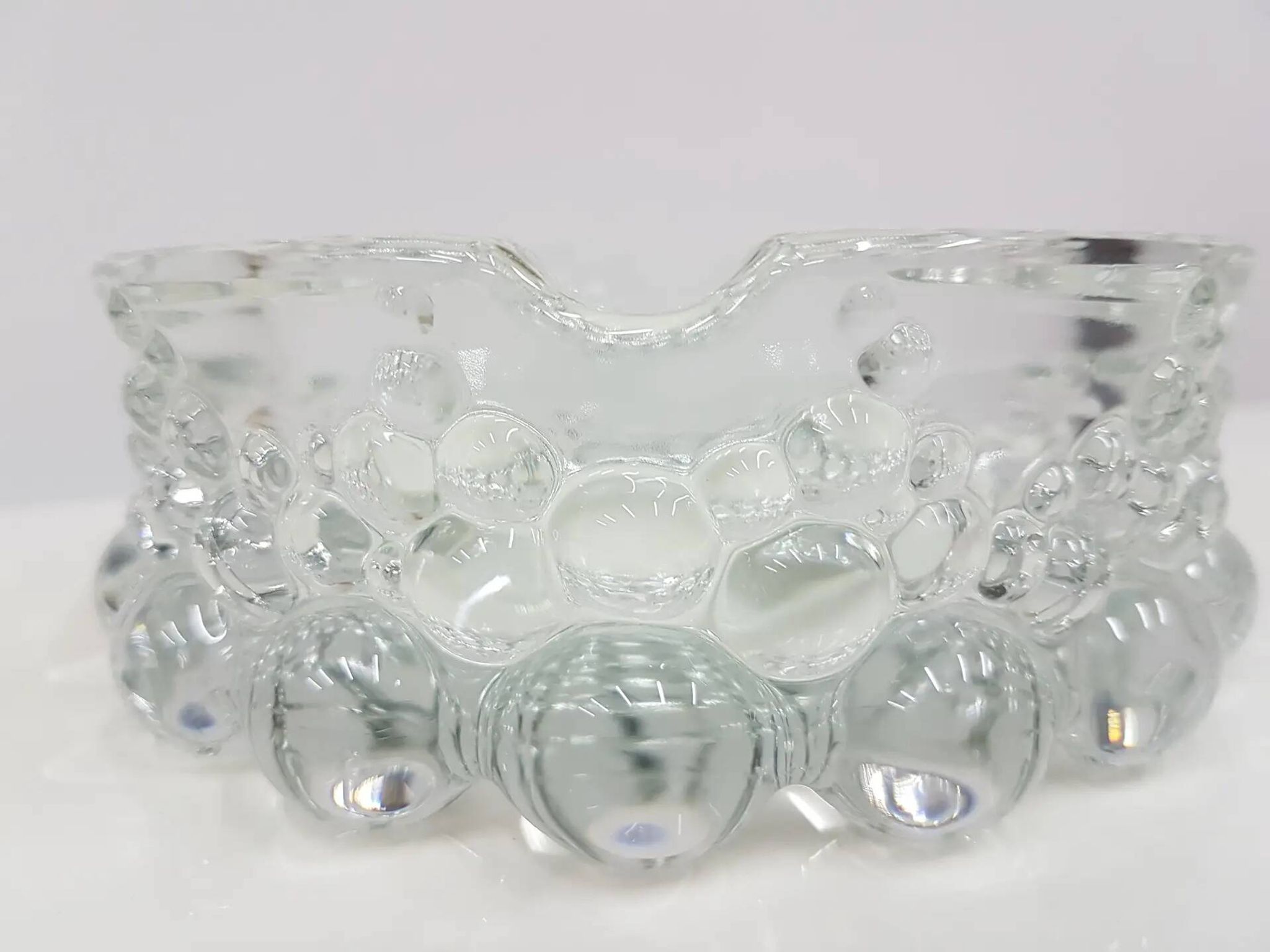 12-piece Bolero Bubble set, clear crystal glass, Walther Glas, Germany, 197