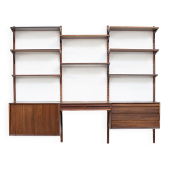 Poul Cadovius bookcase in Rio rosewood