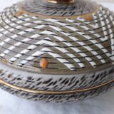 Stoneware candy box