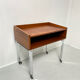 Console desserte vintage roulante 1970