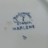 Fruit cup / large dish-Vintage faiencerie Badonviller model Marlene years 50/60